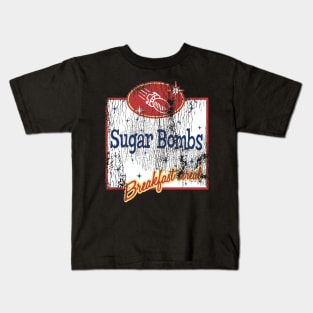 Worn Sugar Bombs Logo Kids T-Shirt